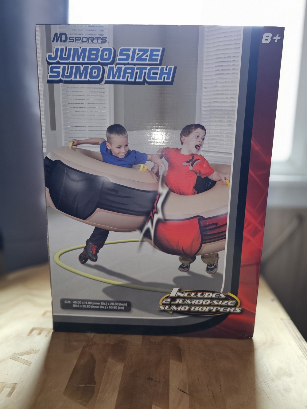 MD Sports Jumbo Size Sumo Match inflatable game